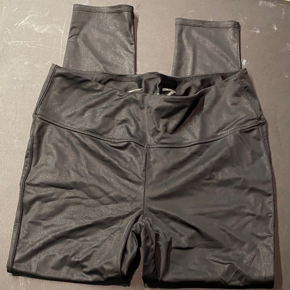 Seven7 Shimmering Black Leggings
